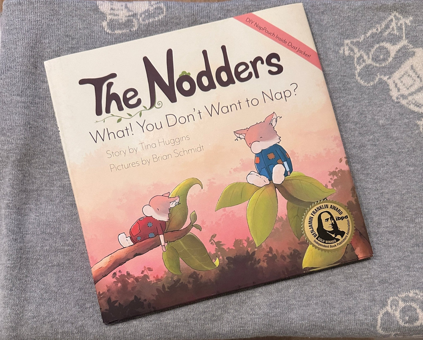 Plush Nodder Blanket with a Free Signed Nodder Book - The Nodders