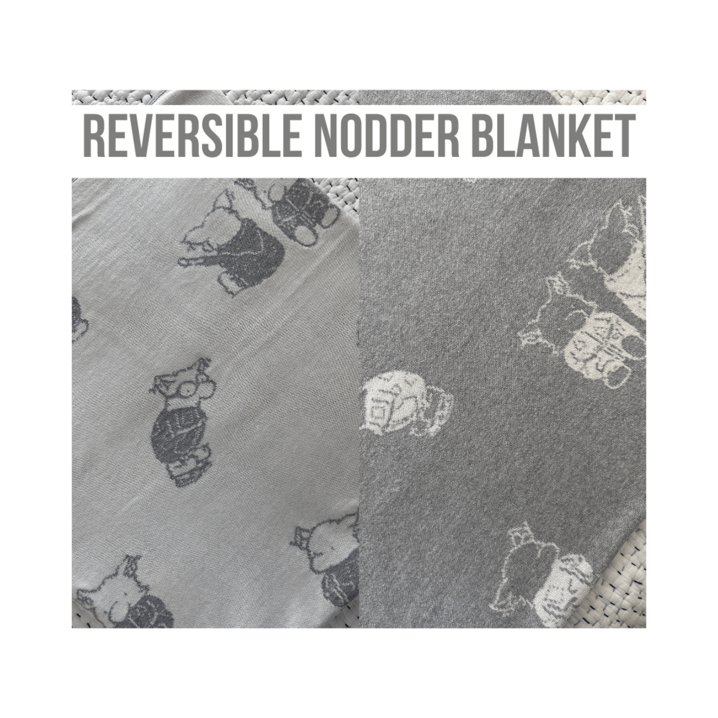 Plush Nodder Blanket with a Free Signed Nodder Book - The Nodders