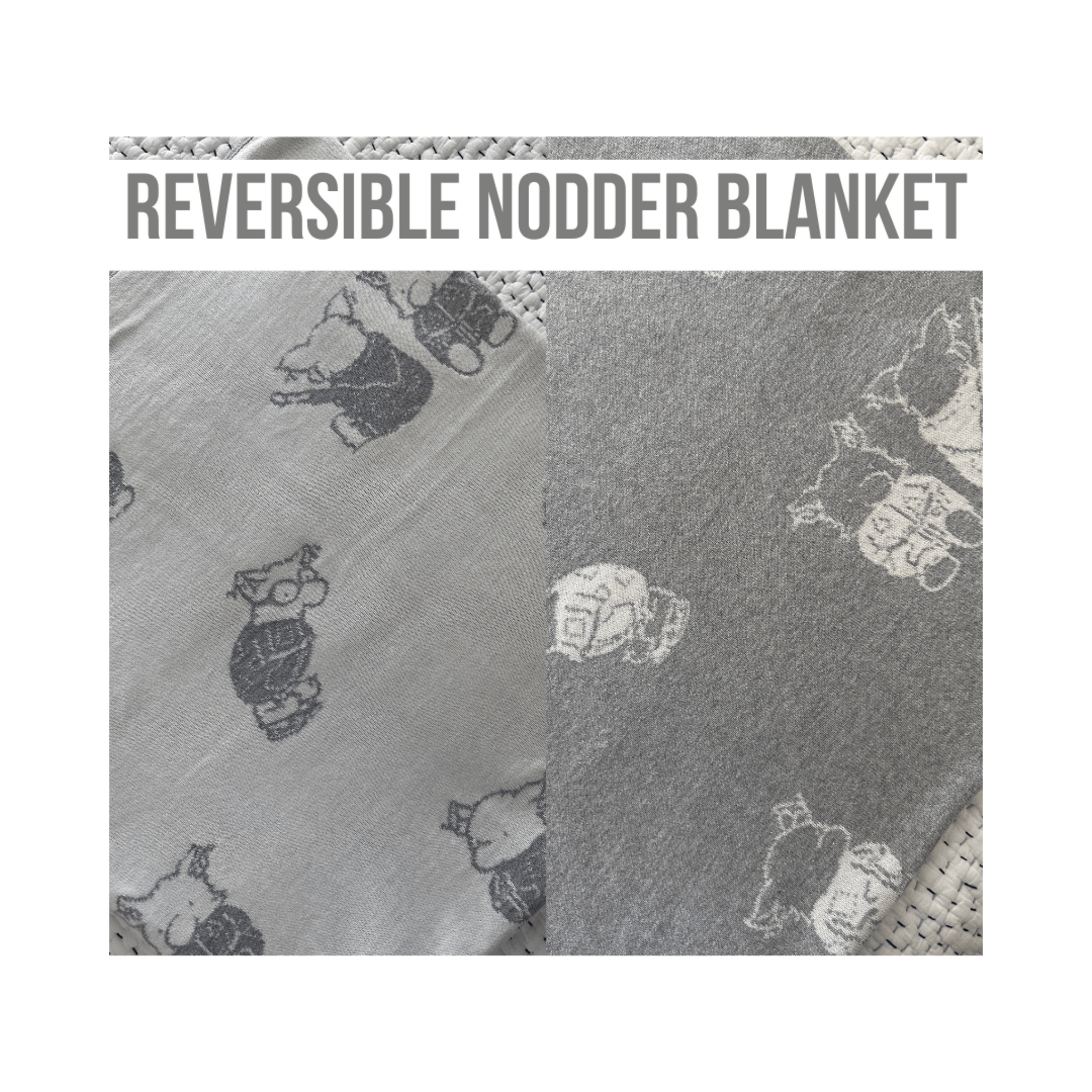 Plush Nodder Blanket with a Free Signed Nodder Book - The Nodders